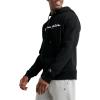 imageChampion Mens Powerblend Fleece Hoodie Sweatshirt with Script Logo Regular and Big ampamp TallBlack Script