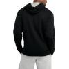 imageChampion Mens Powerblend Fleece Hoodie Sweatshirt with Script Logo Regular and Big ampamp TallBlack Script