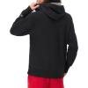 imageChampion Mens Powerblend Fleece Hoodie Sweatshirt with Script Logo Regular and Big ampamp TallBlack Small Script