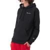 imageChampion Mens Powerblend Fleece Hoodie Sweatshirt with Script Logo Regular and Big ampamp TallBlack Small Script