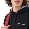 imageChampion Mens Powerblend Fleece Hoodie Sweatshirt with Script Logo Regular and Big ampamp TallBlack Small Script