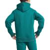 imageChampion Mens Powerblend Fleece Hoodie Sweatshirt with Script Logo Regular and Big ampamp TallDark Emerald Script