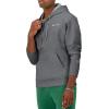 imageChampion Mens Powerblend Fleece Hoodie Sweatshirt with Script Logo Regular and Big ampamp TallGranite Heather Small Script