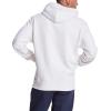 imageChampion Mens Powerblend Fleece Hoodie Sweatshirt with Script Logo Regular and Big ampamp TallOatmeal Heather Script