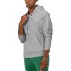 imageChampion Mens Powerblend Fleece Hoodie Sweatshirt with Script Logo Regular and Big ampamp TallOxford Gray Small Script