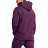 imageChampion Mens Powerblend Fleece Hoodie Sweatshirt with Script Logo Regular and Big ampamp TallPlum Port Script