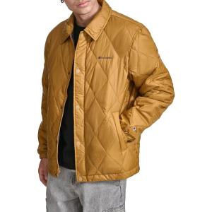 imageChampion Mens Diamond Quilted Active Coaches JacketTobacco
