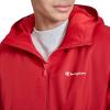 imageChampion Mens Sherpa Lined MidLength Sideline Jacket with HoodChili Pepper