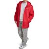 imageChampion Mens Sherpa Lined MidLength Sideline Jacket with HoodChili Pepper