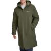 imageChampion Mens FullLength Sideline Hooded Jacket with Quilted LiningForest Night