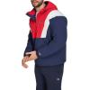 imageChampion Mens Color Block Lined Windbreaker with HoodMidnightIceRed