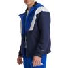 imageChampion Mens Color Block Lined Windbreaker with HoodRoyal Blue Combo