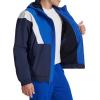 imageChampion Mens Color Block Lined Windbreaker with HoodRoyal Blue Combo
