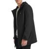 imageChampion Mens MidLength Soft Shell Performance Jacket with Sherpa LiningBlack