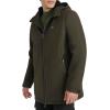 imageChampion Mens MidLength Soft Shell Performance Jacket with Sherpa LiningForest Night
