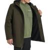 imageChampion Mens MidLength Soft Shell Performance Jacket with Sherpa LiningForest Night