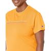 imageChampion Womens Tshirt Classic Graphic Tshirt Lightweight and Comfortable Tee For Women Plus Size AvailableCapri Orange Chromatic Script
