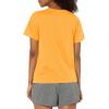 imageChampion Womens Tshirt Classic Graphic Tshirt Lightweight and Comfortable Tee For Women Plus Size AvailableCapri Orange Chromatic Script