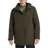 imageChampion Mens MidLength Soft Shell Performance Jacket with Sherpa LiningForest Night