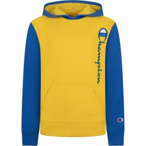 imageChampion Boys Hoodie for Kids Sweatshirt Fleece Youth Pullover With HoodGold