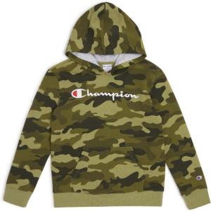 imageChampion Boys Hoodie for Kids Sweatshirt Fleece Youth Pullover With HoodSignature Camoflauge