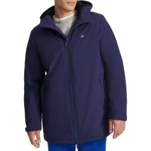 imageChampion Mens MidLength Soft Shell Performance Jacket with Sherpa LiningPeacoat