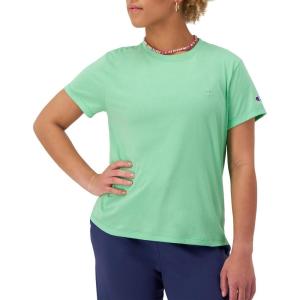 imageChampion Womens Tshirt Classic Graphic Tshirt Lightweight and Comfortable Tee For Women Plus Size AvailableHappy Spring Green C Logo