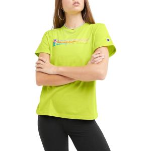 imageChampion Womens Tshirt Classic Graphic Tshirt Lightweight and Comfortable Tee For Women Plus Size AvailableLimeade Wavy Script Ombre