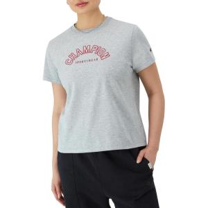 imageChampion Womens Tshirt Classic Graphic Tshirt Lightweight and Comfortable Tee For Women Plus Size AvailableOxford Gray Arched Champion Sportswear