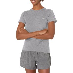 imageChampion Womens Tshirt Classic Graphic Tshirt Lightweight and Comfortable Tee For Women Plus Size AvailableOxford Gray C Logo