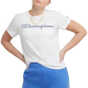 imageChampion Womens Tshirt Classic Graphic Tshirt Lightweight and Comfortable Tee For Women Plus Size AvailableWhite Marble Script
