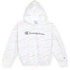 imageChampion Girls Hoodie and Sweatpant Set for Kids Athletic Fleece SweatsuitClean White