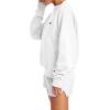 imageChampion WomenS Sweatshirt Reverse Weave Oversized Fleece Crewneck Sweatshirt For WomenWhite C Logo