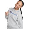 imageChampion Womens Hoodie Powerblend Fleece Comfortable Hoodie Sweatshirt for Women Plus Size AvailableLight Grey