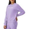 imageChampion Womens Sweatshirt Powerblend Crewneck for Women Script Plus Size AvailableLavish Lavender Script