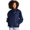 imageChampion Womens Packable Print Jacket Wind and WaterResistant Hooded Jacket Prints ampamp ScriptBlack