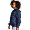 imageChampion Womens Packable Print Jacket Wind and WaterResistant Hooded Jacket Prints ampamp ScriptBlack