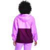 imageChampion Womens Packable Print Jacket Wind and WaterResistant Hooded Jacket Prints ampamp ScriptPaper OrchidDark Berry Purple