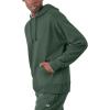 imageChampion Mens Fleece Comfortable Hoodie Sweatshirt for Men Reg Or Big ampamp TallDark Green C Logo