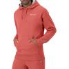imageChampion Mens Fleece Script Logo Hoodie Reg Or Big ampamp TallPicante Pink Small Script