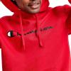 imageChampion Mens Fleece Script Logo Hoodie Reg Or Big ampamp TallTeam Red Scarlet  Classic Script Logo