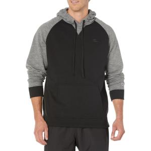 imageChampion Mens Fleece Comfortable Hoodie Sweatshirt for Men Reg Or Big ampamp TallBlackBlackManhattan Mist C Logo