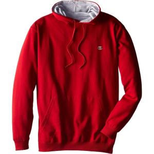 imageChampion Mens Fleece Script Logo Hoodie Reg Or Big ampamp TallCardinal Red