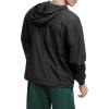 imageChampion Mens Jacket Stadium Packable Wind and Water Resistant Jacket Reg Or Big ampamp TallBlack Small  Small Script Logo