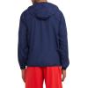 imageChampion Mens Jacket Stadium Packable Wind and Water Resistant Jacket Reg Or Big ampamp TallNavy Small  Small Script Logo