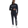 imageChampion Mens Sweatshirt Fleece Midweight Crewneck Sweatshirt Reg Or Big ampamp TallNavy  Classic Script Logo