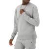 imageChampion Mens Sweatshirt Fleece Midweight Crewneck Sweatshirt Reg Or Big ampamp TallOxford Gray Small  Small Script Logo