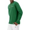 imageChampion Mens Sweatshirt Fleece Midweight Crewneck Sweatshirt Reg Or Big ampamp TallRoad Sign Green Small  Small Script Logo