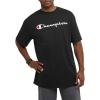 imageChampion Mens Tshirt Cotton Midweight Mens Crewneck Teetshirt for Men Graphic ScriptBlack Script
