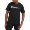 imageChampion Mens Tshirt Cotton Midweight Mens Crewneck Teetshirt for Men Graphic ScriptBlack Script